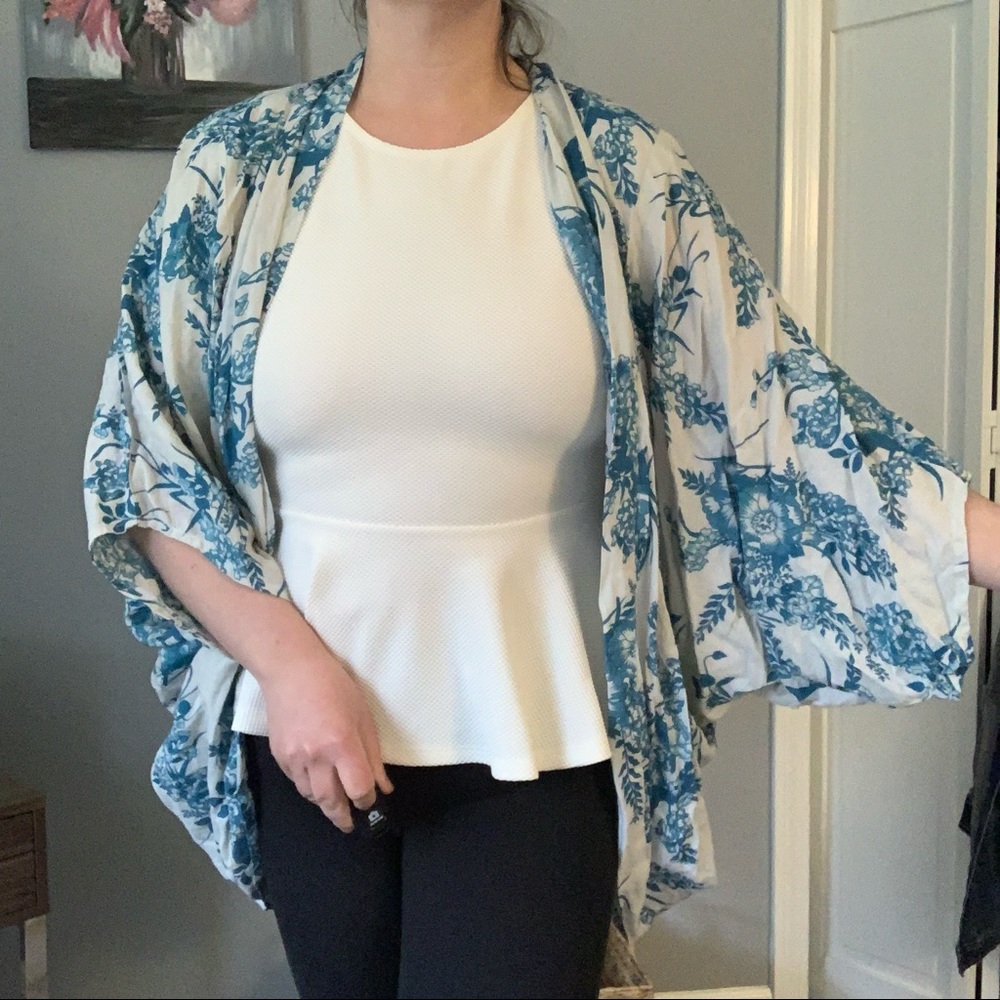 Gorgeous Beach Cover Up or Cardigan One Size